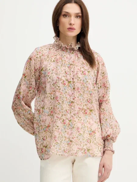 Silvian Heach cămașă SPARTA roz