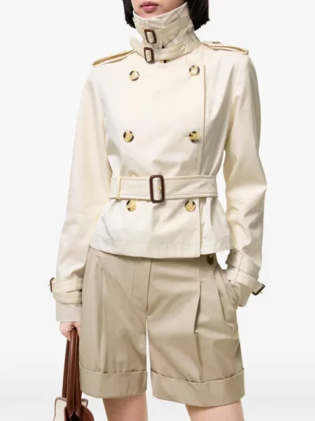 Decupat geacă Burberry cu imprimeu tropical