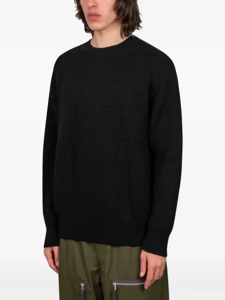Pulover Comme Des Garçons Homme cu decolteu în U negru