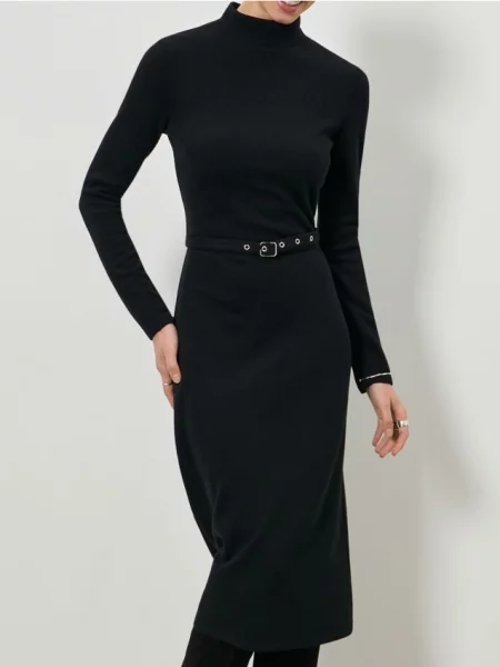 Сукня міді чорний