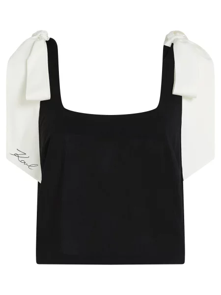 Top Karl Lagerfeld negru