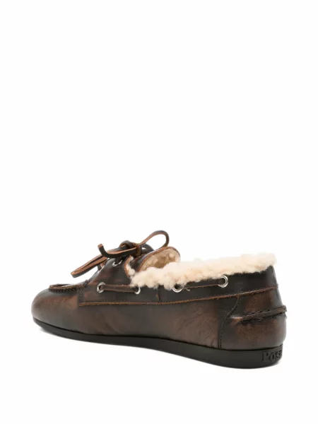 Pantofi loafer Posa din piele maro