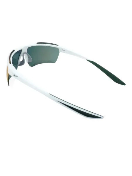 Ochelari de soare Nike cu cordon din jerseu cu imprimeu abstract gri
