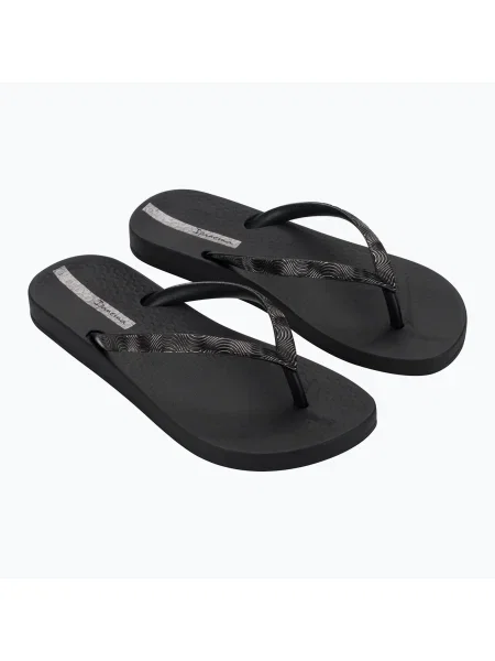 Șlapi pentru femei Ipanema Mesh IX gri închis negru