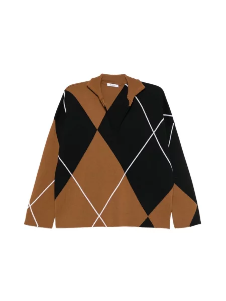Sweter Max Mara brązowy
