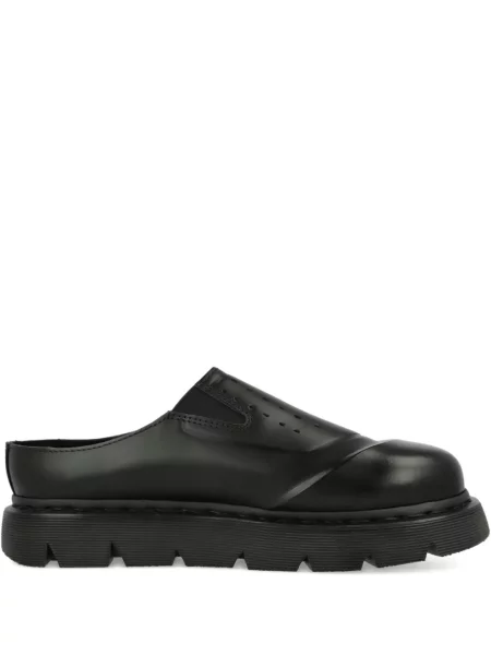 Papuci de casă Dr. Martens din piele negru