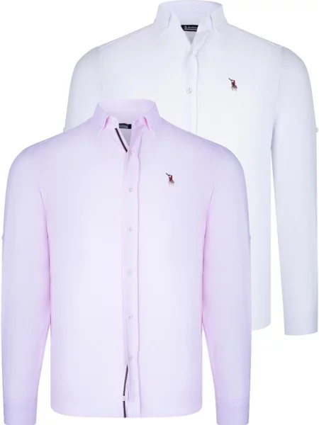 Риза Dewberry бяло