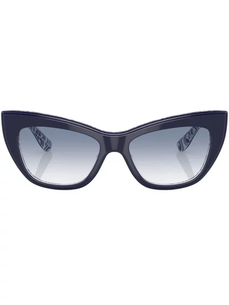 Ochelari de soare Dolce & Gabbana Eyewear cu gradient albastru