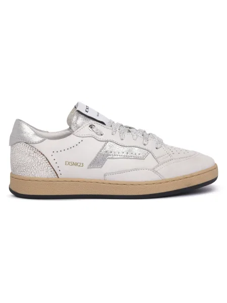 Pantofi Exton alb