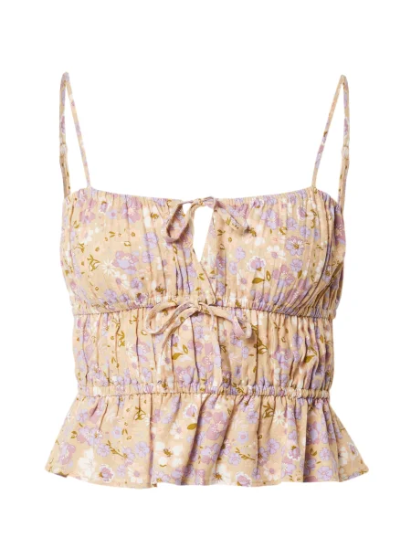 Daahls by Emma Roberts exclusively for ABOUT YOU Bluză Ava bej / lila alb