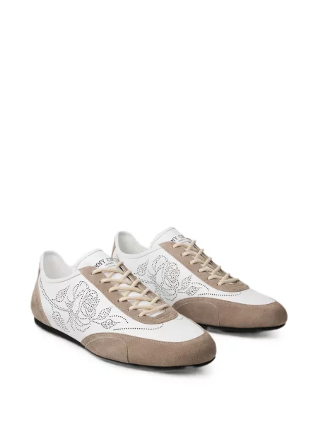 Sneakerși Jimmy Choo alb