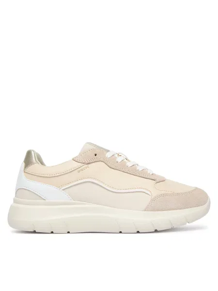 Sneakersy Geox D Plummery Svetlo béžová