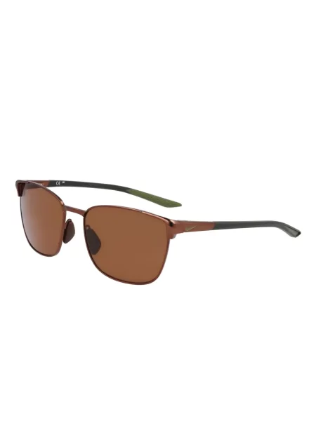 Ochelari de soare Nike cu imprimeu geometric gri
