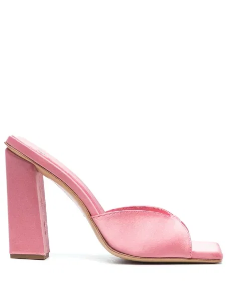 Sandale Giaborghini din satin roz