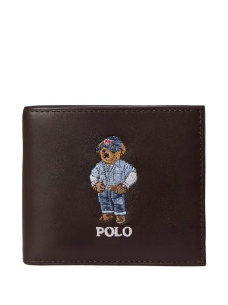 Μικρός πλεκτά σορτς Polo Ralph Lauren με κέντημα λευκό