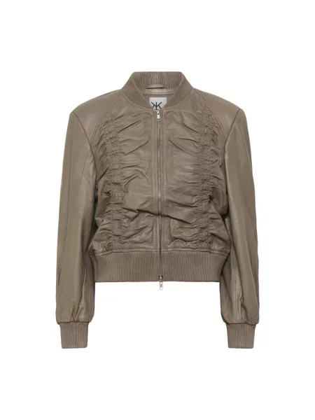 Kurtka bomber Karen By Simonsen brązowy