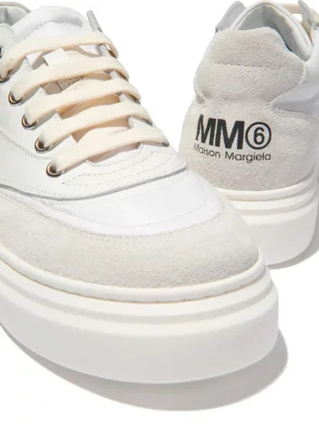 Sneakersy dziecięce Mm6 Maison Margiela białe