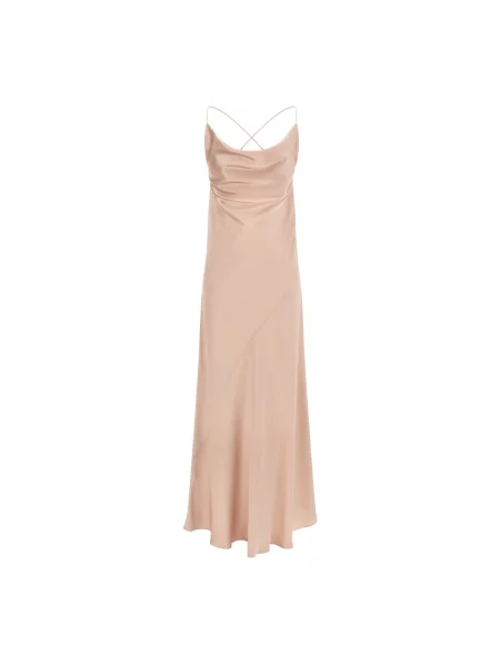 Sukienka Pinko garniturowa różowa