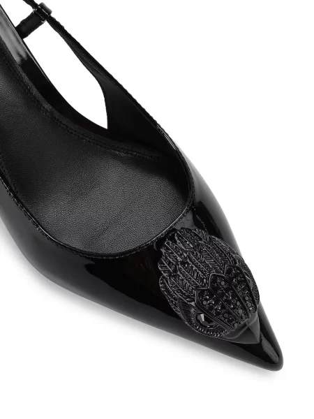 Шкіряні туфлі Kurt Geiger London на шпильці