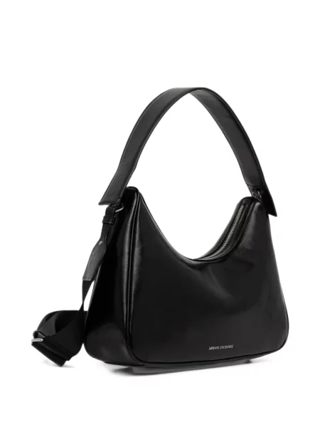 Geantă shopper Armani Exchange cu imagine negru