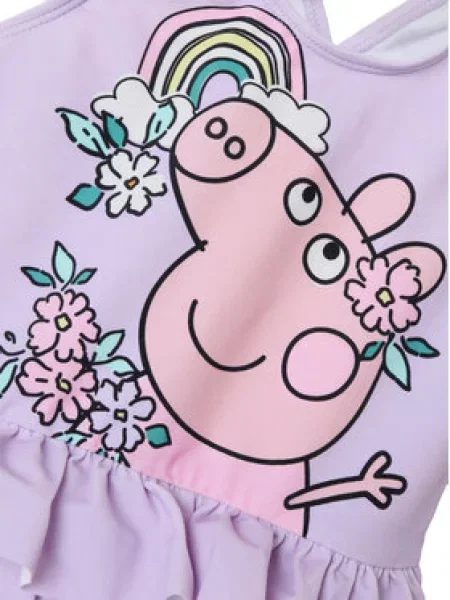 NAME IT Maudymosi kostiumėlis PEPPA violetinė