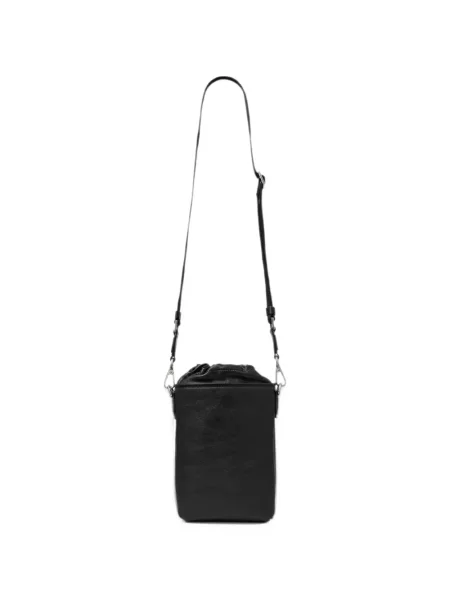 Geantă crossbody Jimmy Choo din piele cu cordon negru
