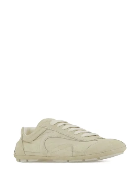 Sneakerși Prada din piele de căprioară