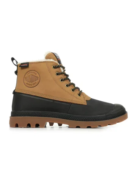 Boty Palladium Pampa Duck Wl hnědé