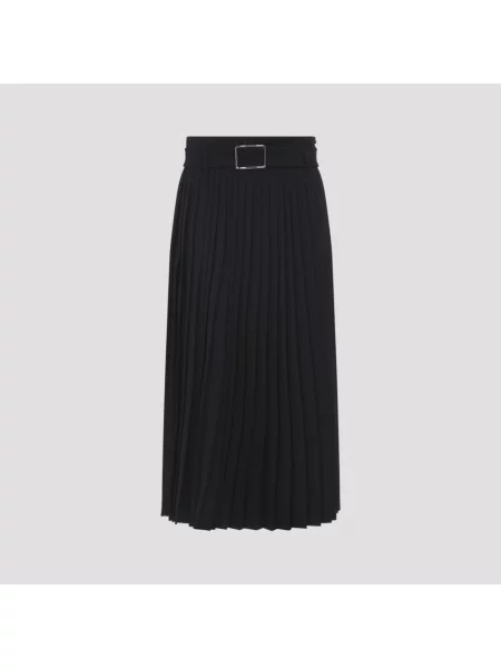 Spódnica midi Sportmax czarna