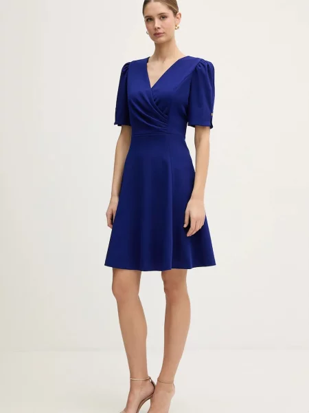 DKNY φόρεμα flared μπλε