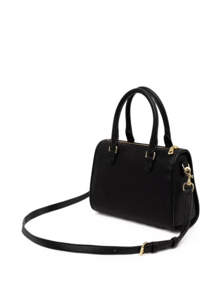 Шопинг чанта Love Moschino с автограф черно