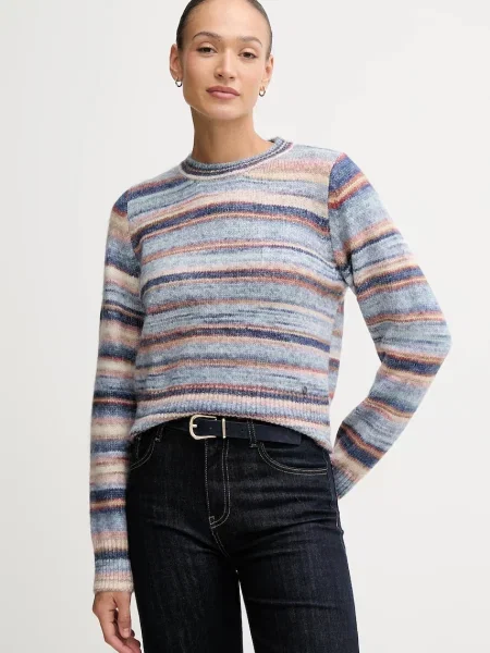 Denim ruha Pepe Jeans kék