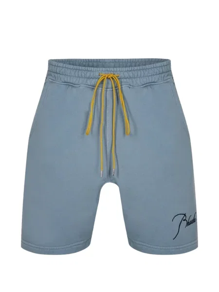 Pantaloni scurți Rhude cu autograf albastru