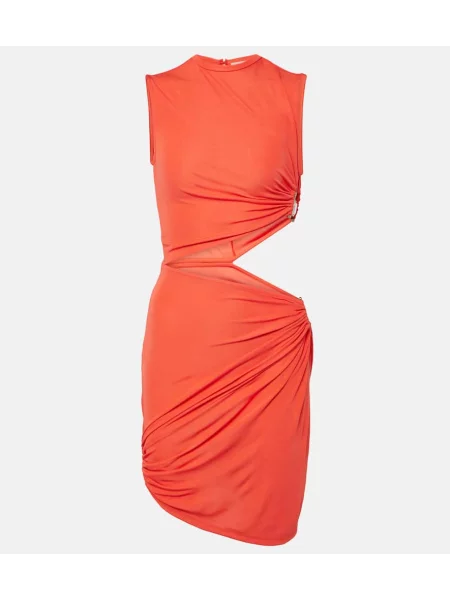 Rochie midi Christopher Esber până la genunchi de costum roz