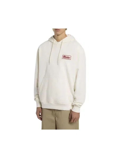 Hanorac cu glugă Dickies alb