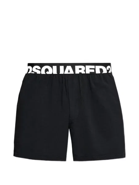 Boxeri Dsquared2 cu autograf negru