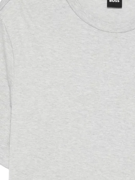 Tricou Boss cu decolteu rotund gri