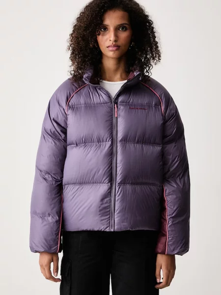 Peak Performance geacă cu puf pentru femei violet