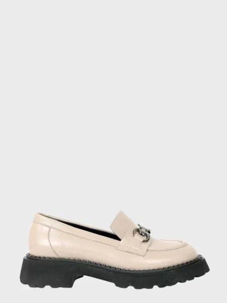 Лоферы Roberto Serpentini бежевые