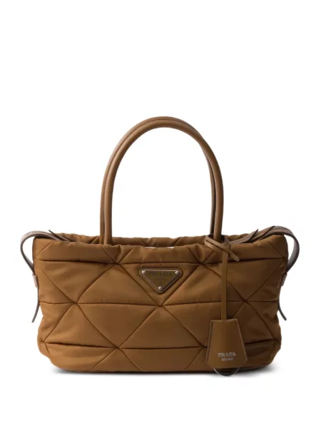 Shopper táska Prada barna
