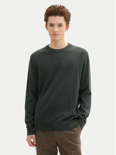 Tom Tailor Denim Pulover verde