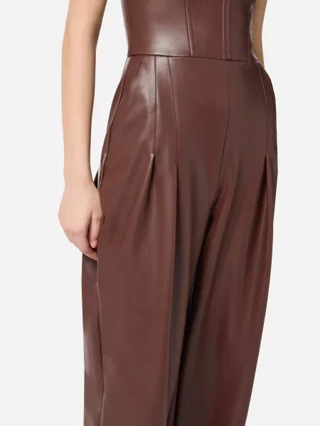 Комбинезон Elisabetta Franchi коричневый