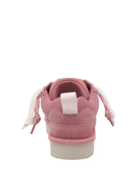 Sneakerși Ugg din piele de căprioară roz