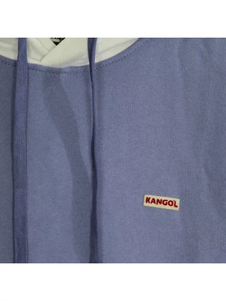 Bluza z kapturem Kangol fioletowa