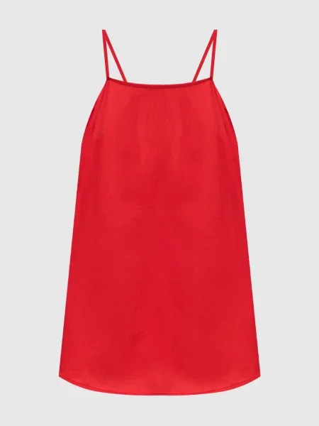 Топ з відкритою спиною Twinset червоний