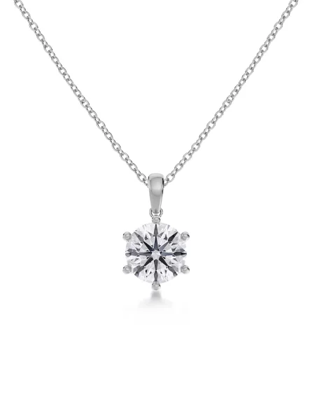 EDBLAD lănțișor cu pandantiv pentru femei din oțel inoxidabil cu zirconiu cubic Crown