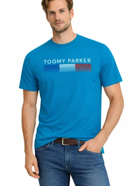 Пуловер Jumper синьо