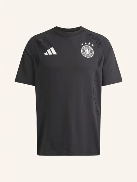 Adidas Tričko Deutschland Tiro Travel černá bílé