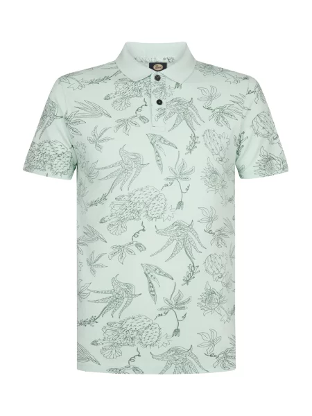 Petrol Industries Tricou mentă / deschis verde