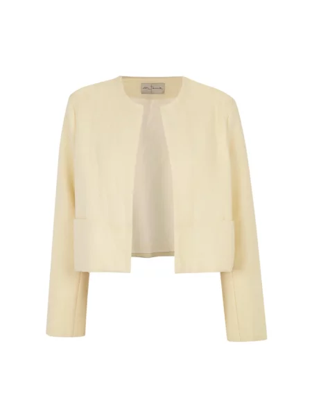 Krótka marynarka Cortana beżowa